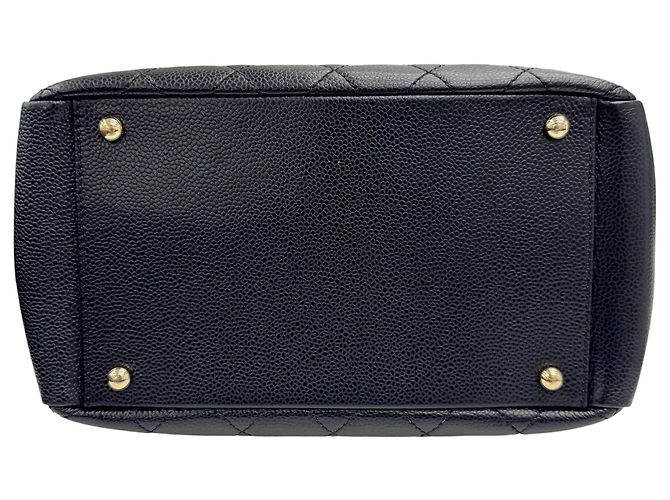 Borsa a catena Chanel Petite Timeless Tote Nero - vista 5