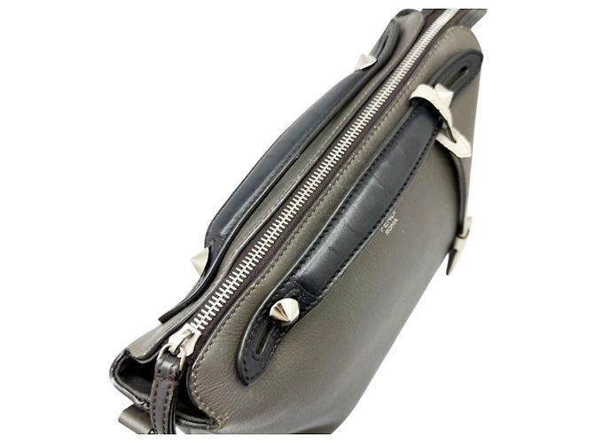Borsa a tracolla FENDI By The Way Medium Marrone Nero - vista 11