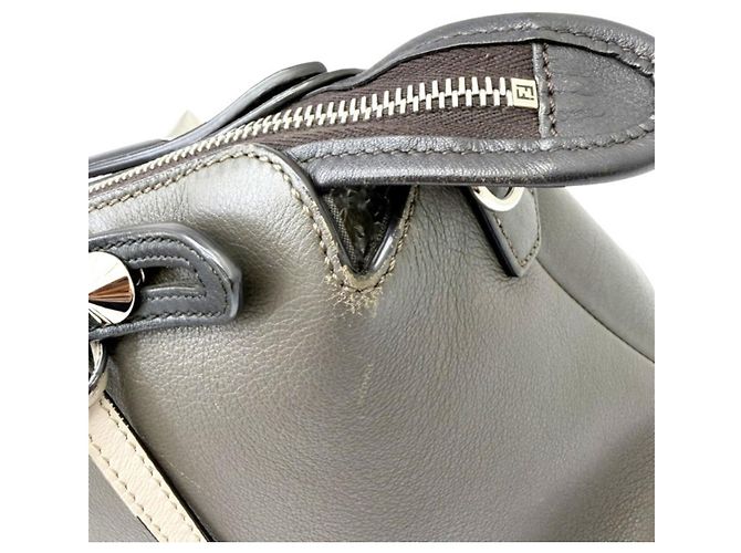 Borsa a tracolla FENDI By The Way Medium Marrone Nero - vista 12