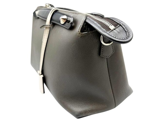 Borsa a tracolla FENDI By The Way Medium Marrone Nero - vista 4