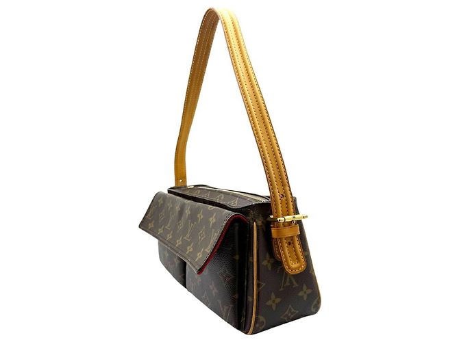 Louis Vuitton Monogram Vivacite MM Schultertasche Braun Monogramm - Ansicht 3