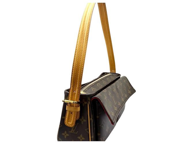 Louis Vuitton Monogram Vivacite MM Schultertasche Braun Monogramm - Ansicht 4