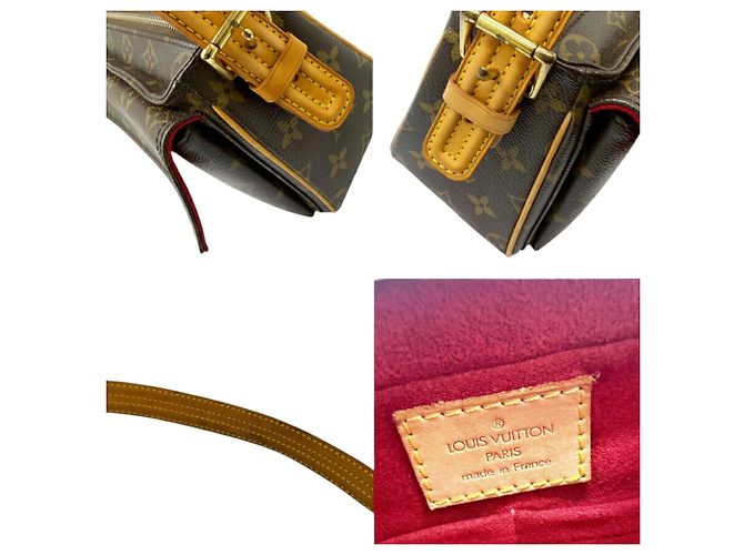 Louis Vuitton Monogram Vivacite MM Schultertasche Braun Monogramm - Ansicht 7