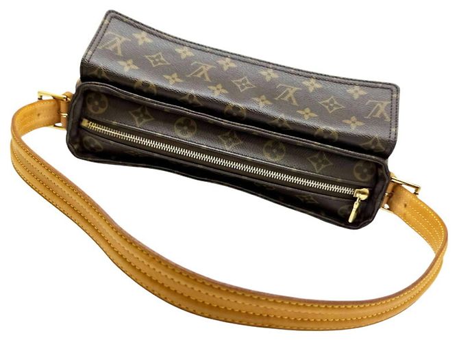 Louis Vuitton Monogram Vivacite MM Schultertasche Braun Monogramm - Ansicht 8