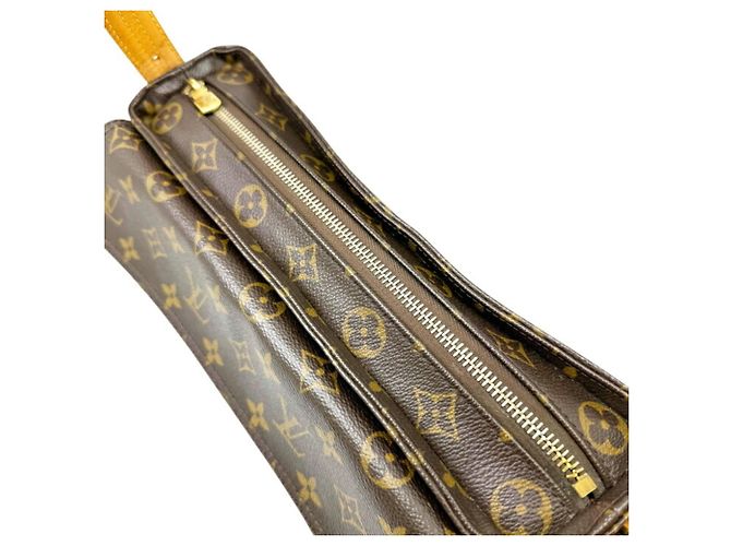 Louis Vuitton Monogram Vivacite MM Schultertasche Braun Monogramm - Ansicht 9