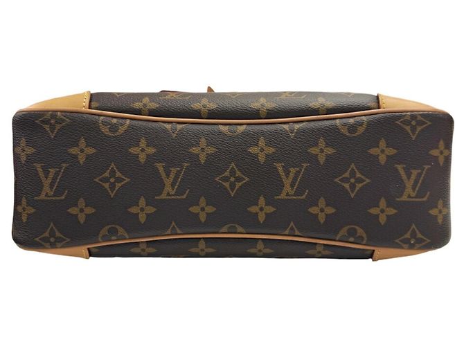 Bolsa de Ombro Louis Vuitton Odeon NM MM Monogram Marrom Monograma - vista 5