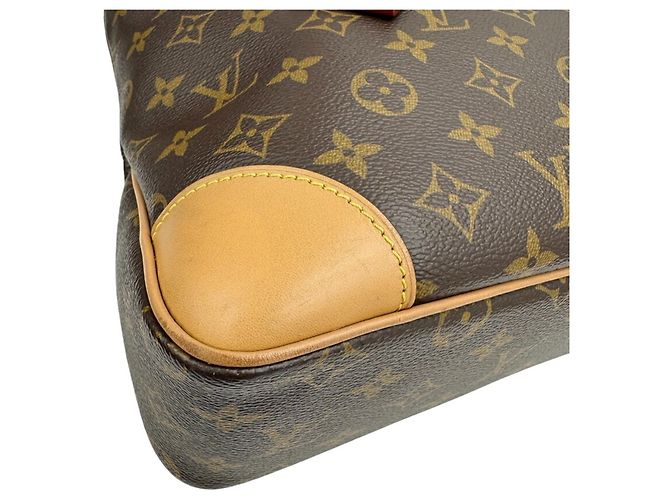 Bolsa de Ombro Louis Vuitton Odeon NM MM Monogram Marrom Monograma - vista 8