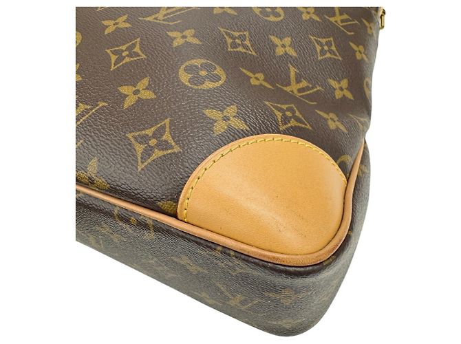 Bolsa de Ombro Louis Vuitton Odeon NM MM Monogram Marrom Monograma - vista 9