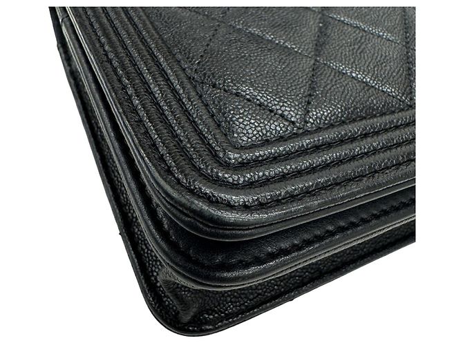 Boy Cartera con cadena Chanel AP1117 Negro - vista 5