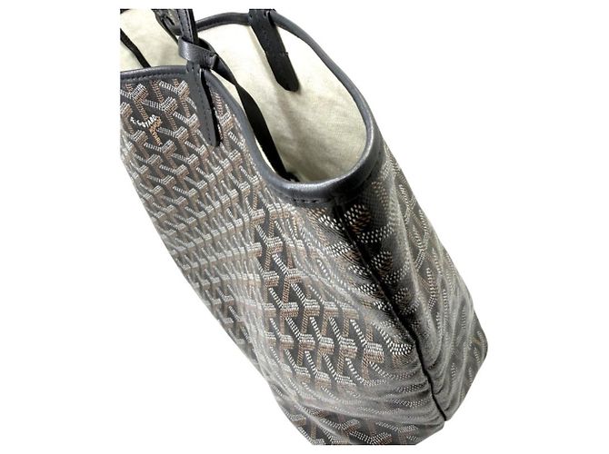 Bolso Tote Goyard Saint Louis PM Castaño Negro - vista 10