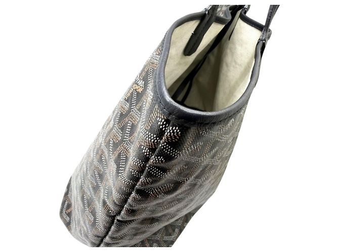 Bolso Tote Goyard Saint Louis PM Castaño Negro - vista 11