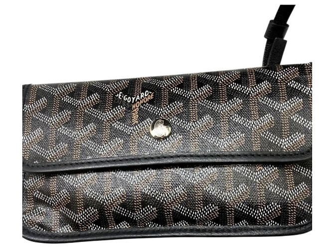 Bolso Tote Goyard Saint Louis PM Castaño Negro - vista 12