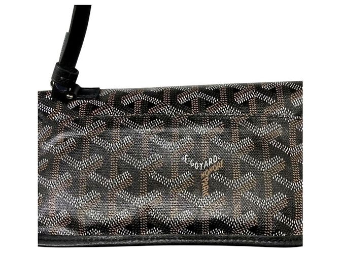 Bolso Tote Goyard Saint Louis PM Castaño Negro - vista 13