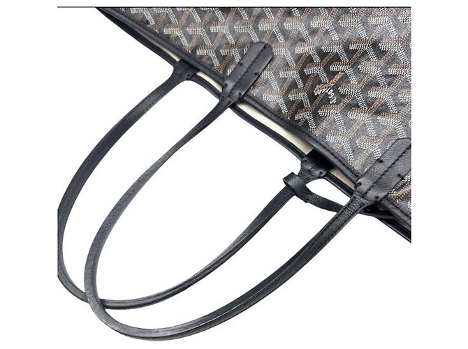 Bolso Tote Goyard Saint Louis PM Castaño Negro - vista 14