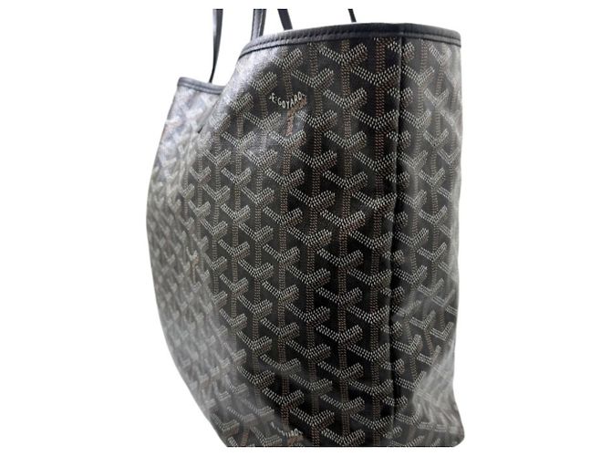 Bolso Tote Goyard Saint Louis PM Castaño Negro - vista 3