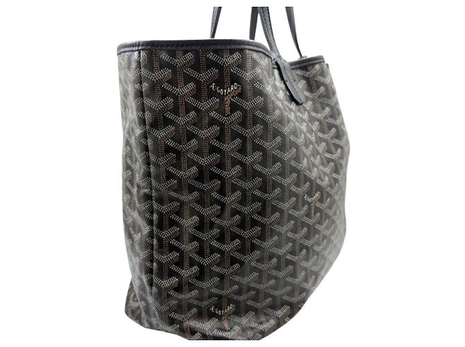 Bolso Tote Goyard Saint Louis PM Castaño Negro - vista 4