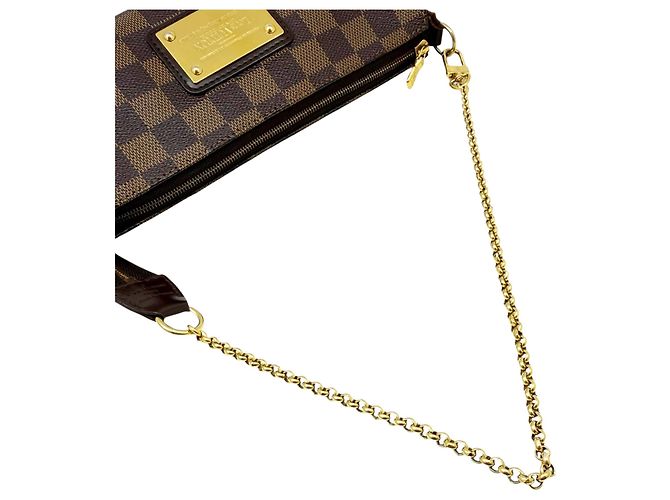 Louis Vuitton Damier Eva Pouch Brown Damier ebene - view 8
