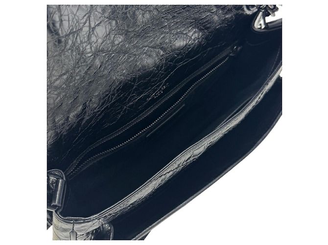 Borsa a tracolla con catena NIKI Medium Yves Saint Laurent Nero - vista 11