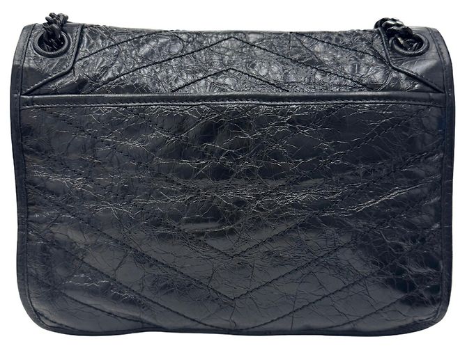 Borsa a tracolla con catena NIKI Medium Yves Saint Laurent Nero - vista 2