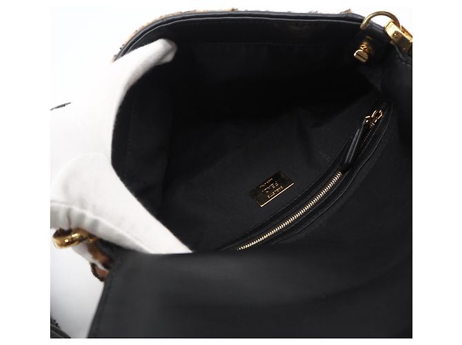 Borsa a secchiello Fendi Zucca Mamma Marrone Beige - Ansicht 13