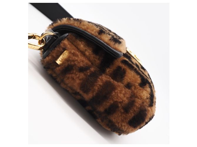 Borsa a secchiello Fendi Zucca Mamma Marrone Beige - Ansicht 7