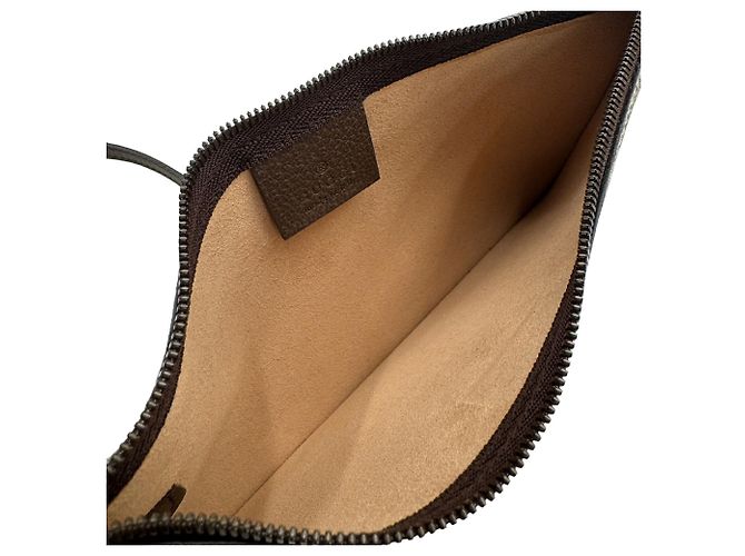 Bolso Tote Gucci 529720 Ophidia Multicolor Beige Marrón oscuro - vista 12