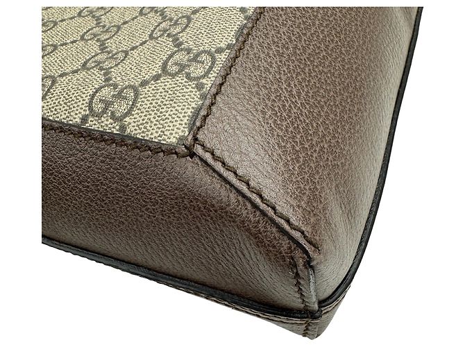 Bolso Tote Gucci 529720 Ophidia Multicolor Beige Marrón oscuro - vista 5