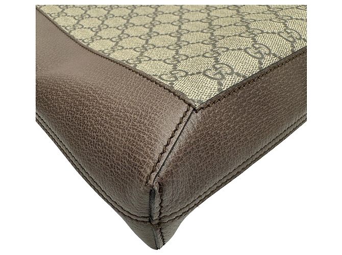 Bolso Tote Gucci 529720 Ophidia Multicolor Beige Marrón oscuro - vista 6