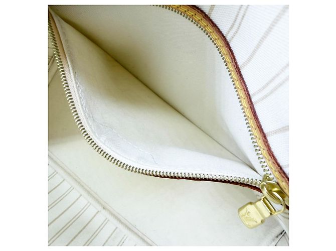 Bolso Tote Louis Vuitton Damier Azur Neverfull PM - vista 14