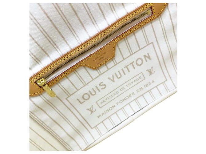 Bolso Tote Louis Vuitton Damier Azur Neverfull PM - vista 15