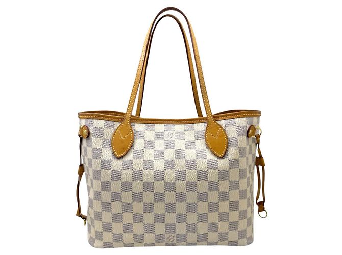 Bolso Tote Louis Vuitton Damier Azur Neverfull PM - vista 2