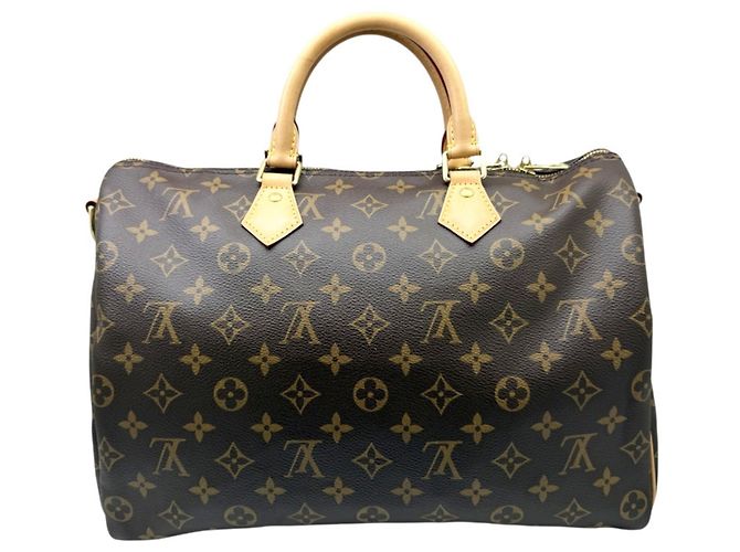 Louis Vuitton Speedy 35 Bandoulière M41111 Boston Bag Marrone - vista 2