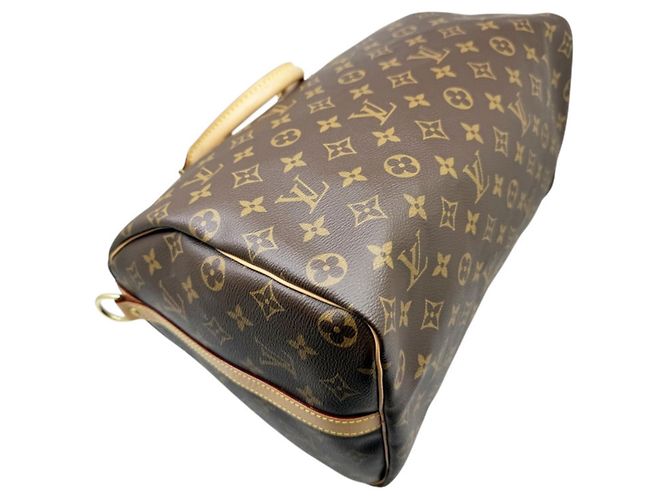 Louis Vuitton Speedy 35 Bandoulière M41111 Boston Bag Marrone - vista 6