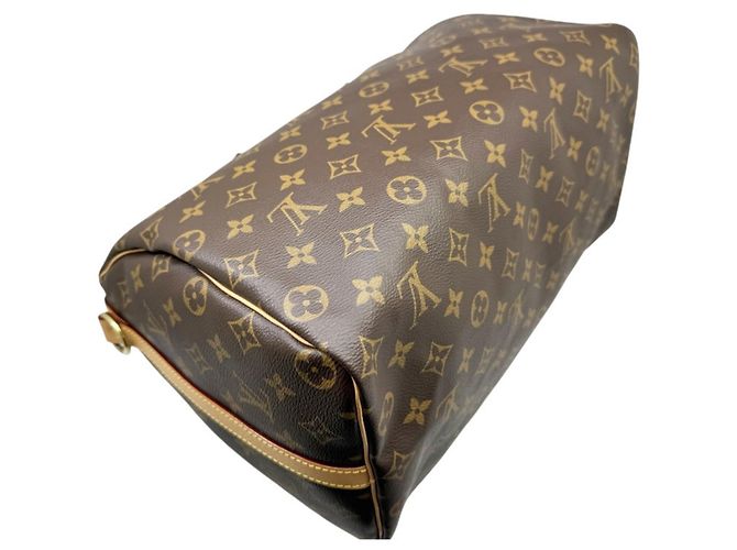 Louis Vuitton Speedy 35 Bandoulière M41111 Boston Bag Marrone - vista 8
