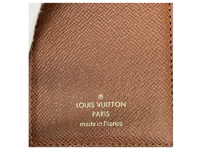 Louis Vuitton Monogram Portefeuille Victorine Wallet Castaño - vista 9