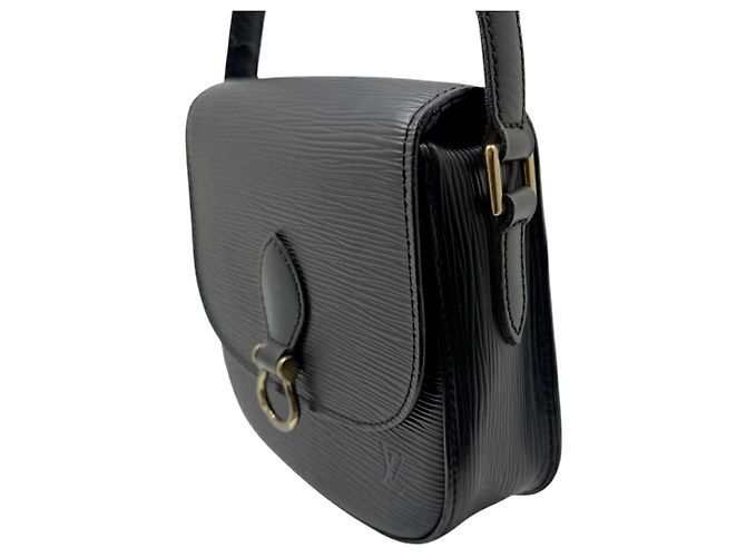 Louis Vuitton Epi Mini Saint Cloud Schultertasche Schwarz - Ansicht 4