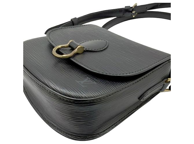 Louis Vuitton Epi Mini Saint Cloud Schultertasche Schwarz - Ansicht 5