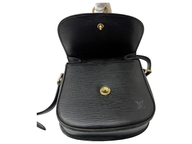 Louis Vuitton Epi Mini Saint Cloud Schultertasche Schwarz - Ansicht 7