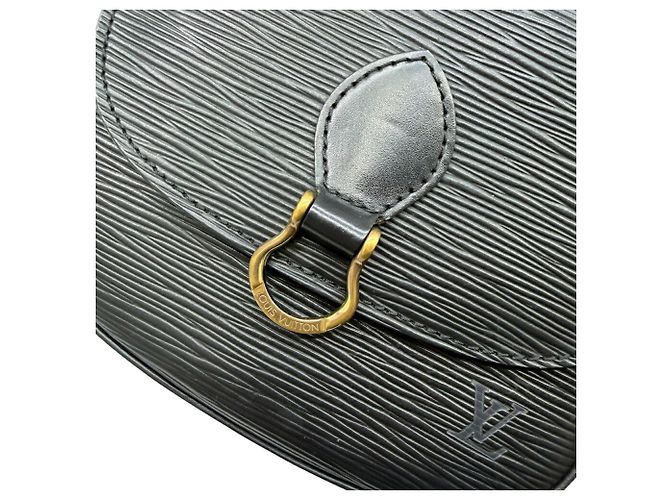 Louis Vuitton Epi Mini Saint Cloud Schultertasche Schwarz - Ansicht 8