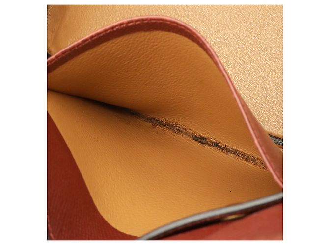 Hermès Borsa Hermes Kara Tote/Shoulder Bag in Rouge H Rosso - vista 10