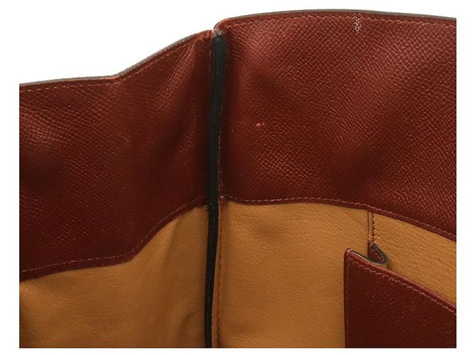 Hermès Borsa Hermes Kara Tote/Shoulder Bag in Rouge H Rosso - vista 9