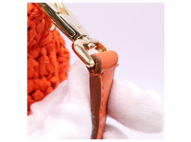 Bolso Dolce & Gabbana Raffia Miss Sicily Naranja - vista 13