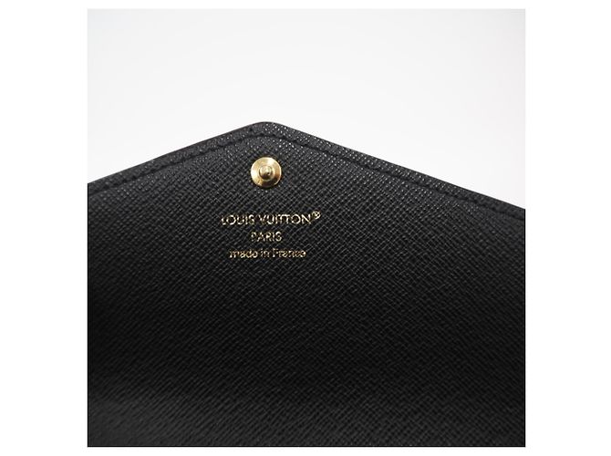 Louis Vuitton Reverse Portefeuille Sarah Long Wallet Marron Beige - vue 12