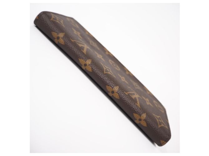 Louis Vuitton Reverse Portefeuille Sarah Long Wallet Marron Beige - vue 6