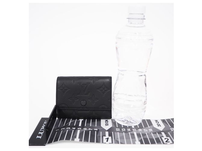 Louis Vuitton Monogram Shadow Victor Wallet Black - view 3