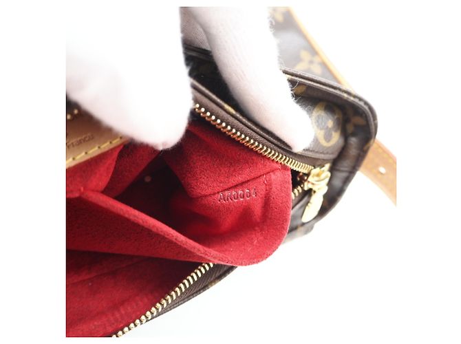 Sac à main Louis Vuitton Monogram Viva Cite MM Marron Beige - vue 16
