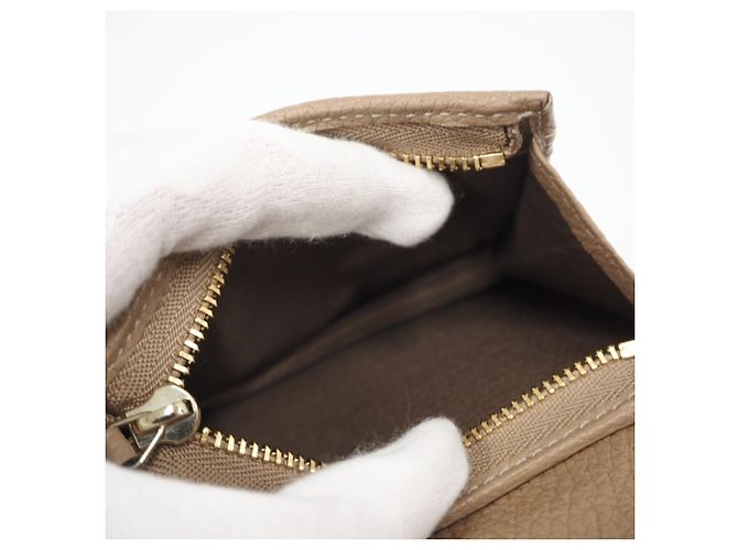 GUCCI Jackie Medium Wallet in Beige Leather - view 11