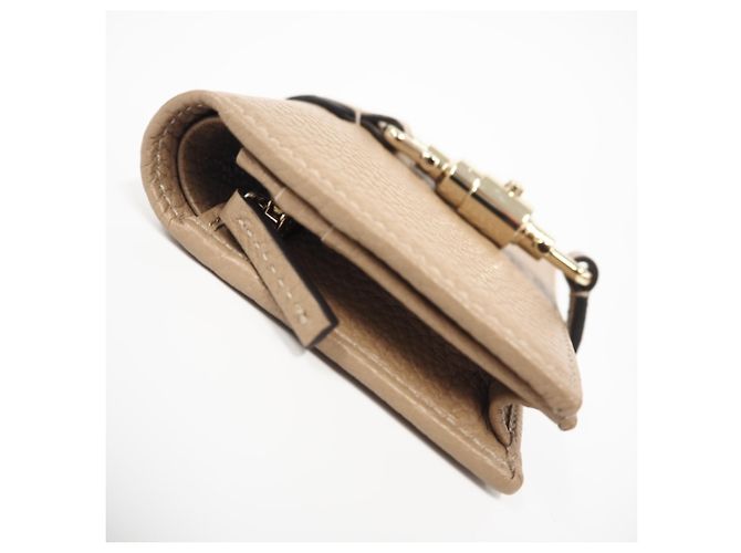 GUCCI Jackie Medium Wallet in Beige Leather - view 6