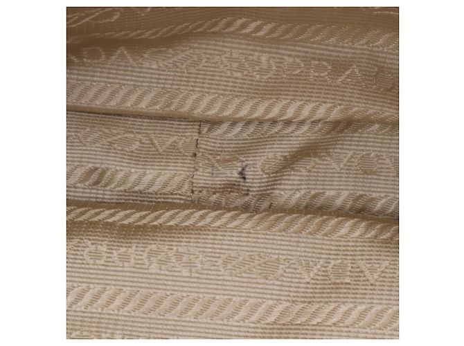 Borsa a tracolla Prada in nylon con logo Marrone Beige - vista 17