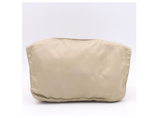 Borsa a tracolla Prada in nylon con logo Marrone Beige - vista 2